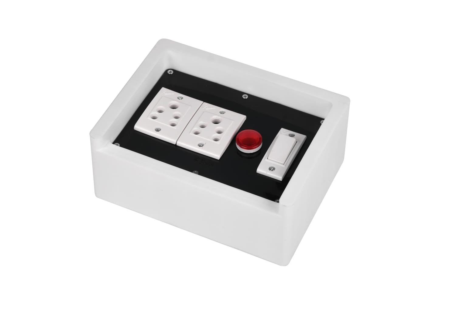 6A PLUG-2, INDICATOR-1, 6A SWITCH-1 EXTENSION BOARD